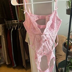 Bubble gum pink lingerie from Victoria secret NEVER WORN